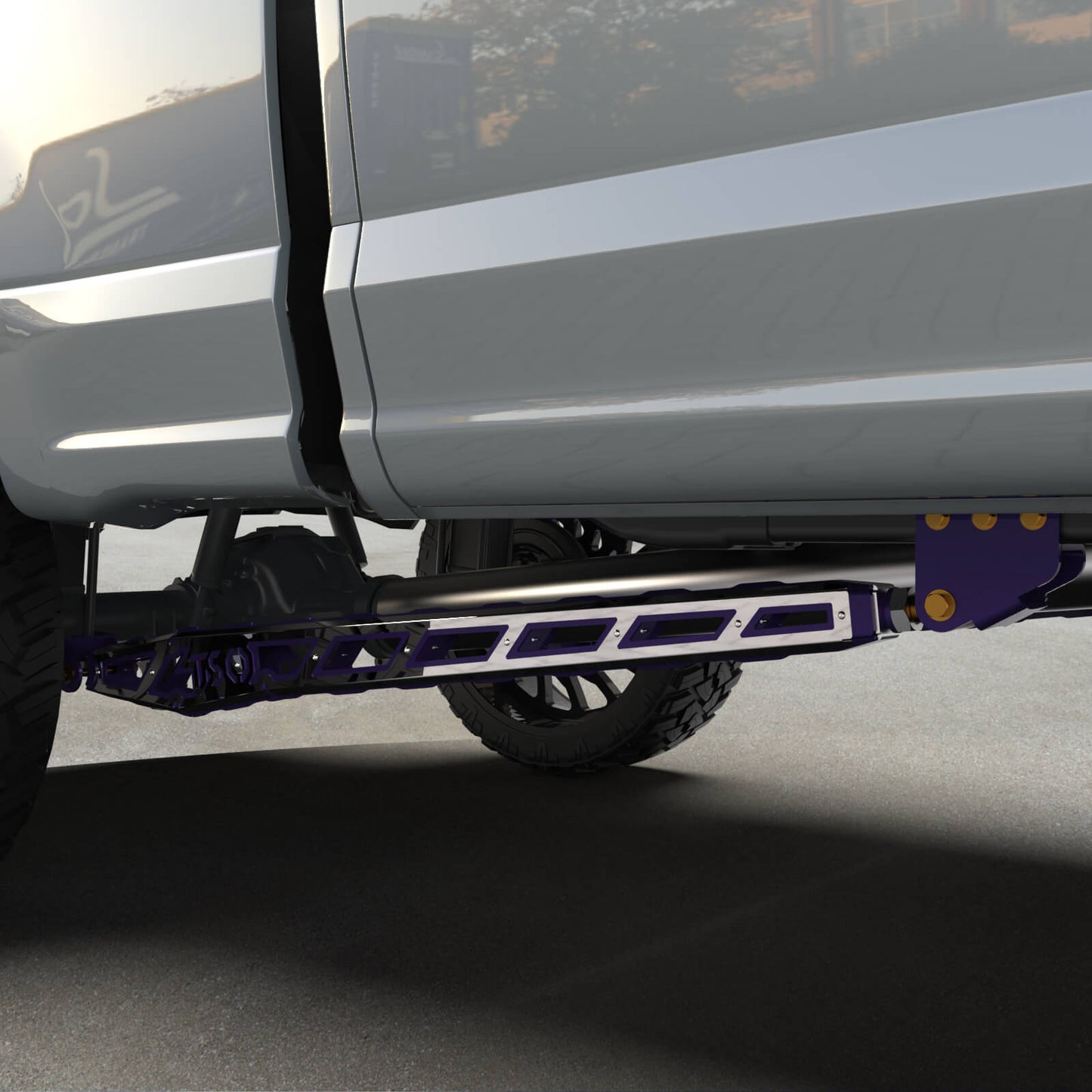 17+ F250/F350 Long Bed Traction Bars