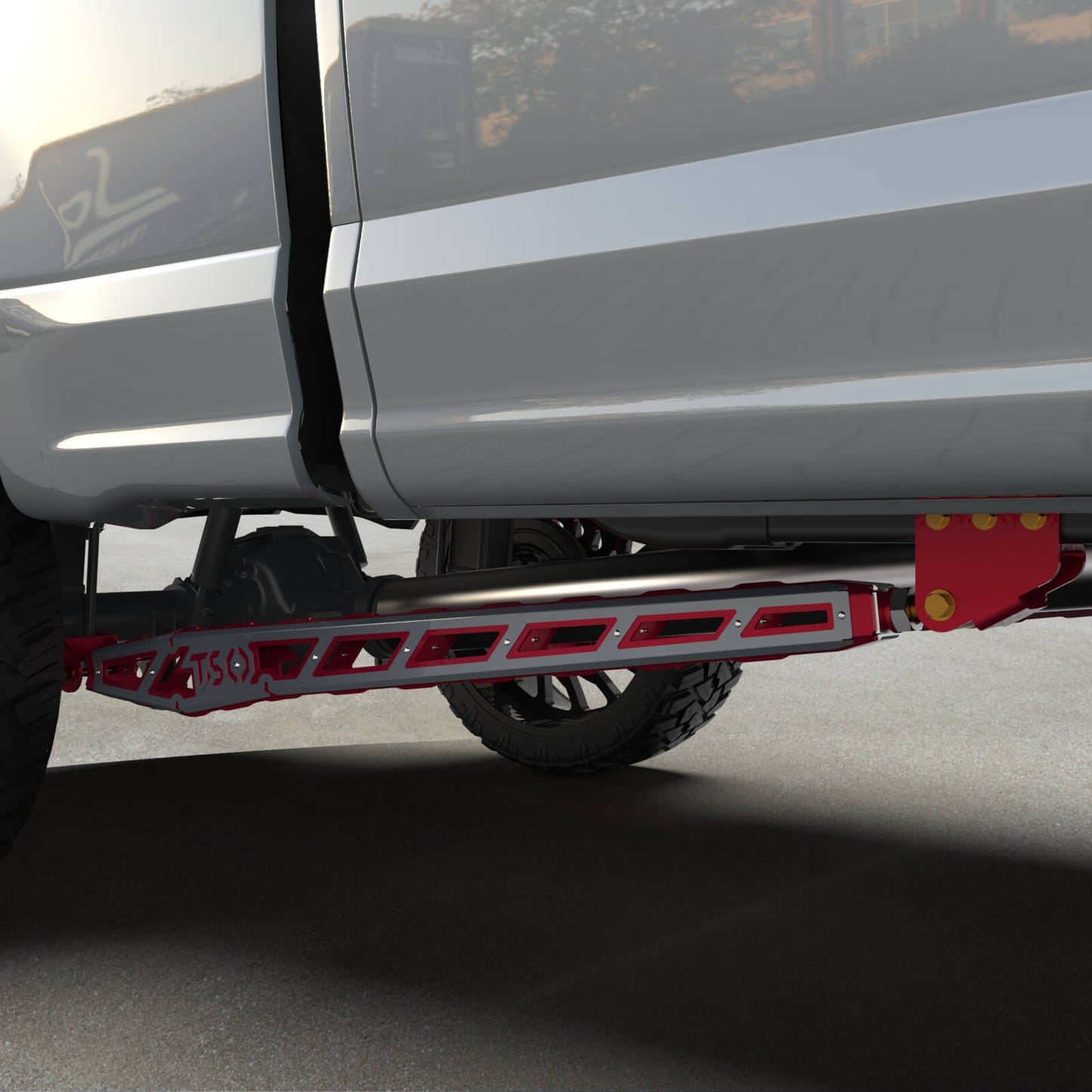 17+ F250/F350 Long Bed Traction Bars