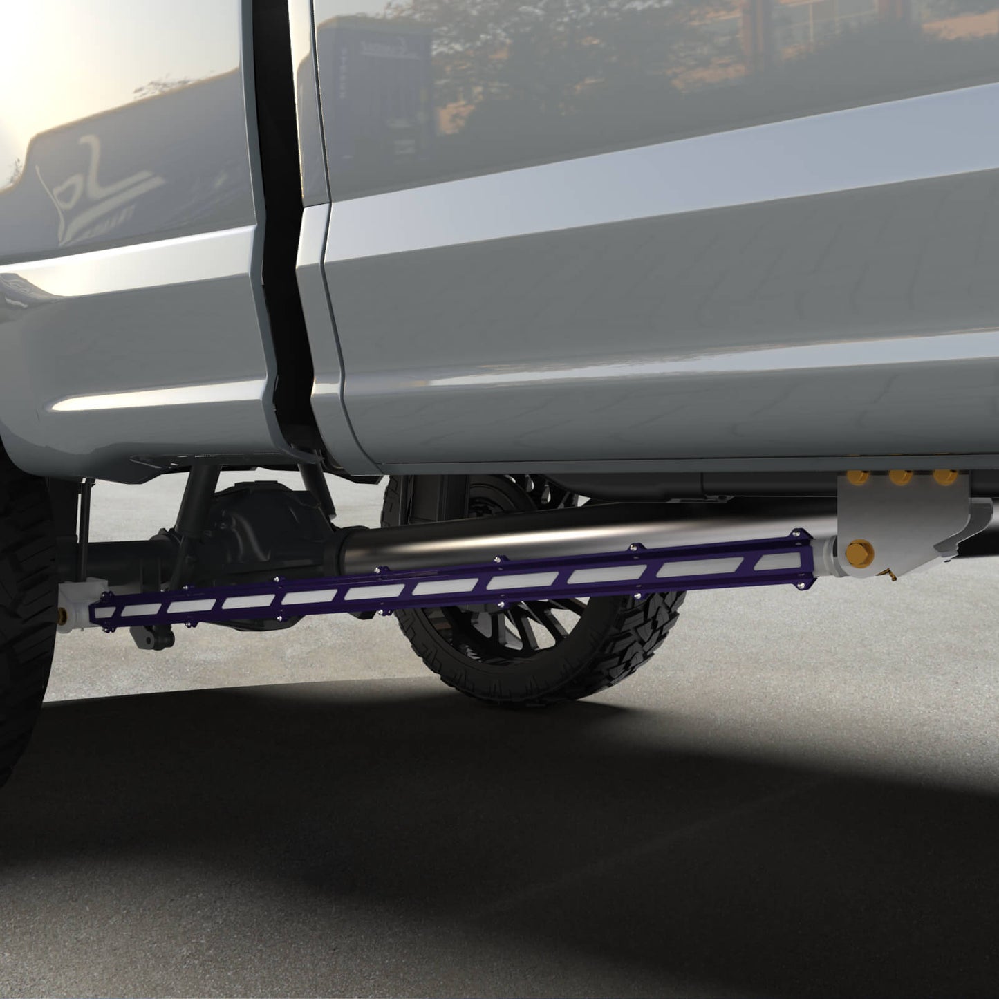 03-13 RAM 2500 / 03-18 RAM 3500 Tube Traction Bars - 4" Axle