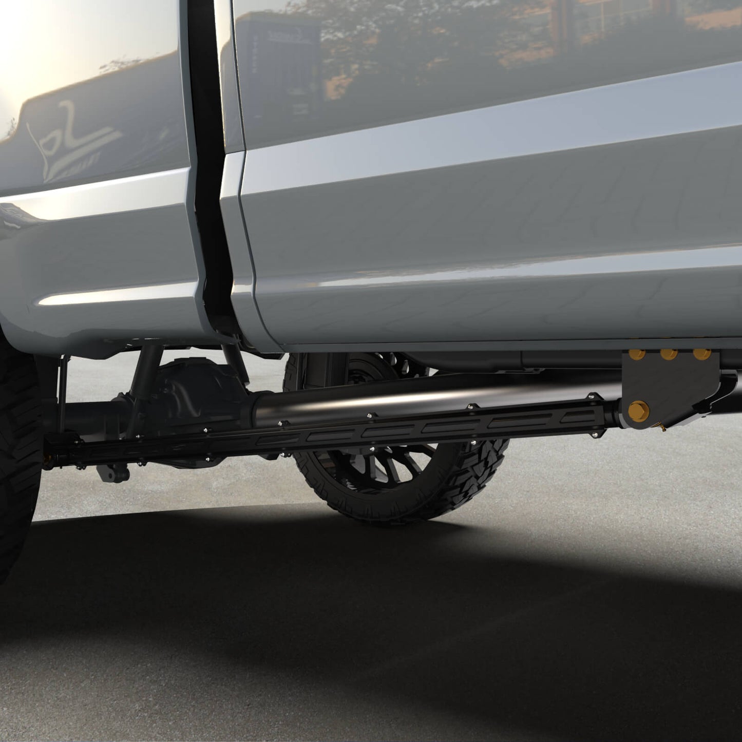 03-13 RAM 2500 / 03-18 RAM 3500 Tube Traction Bars - 4" Axle