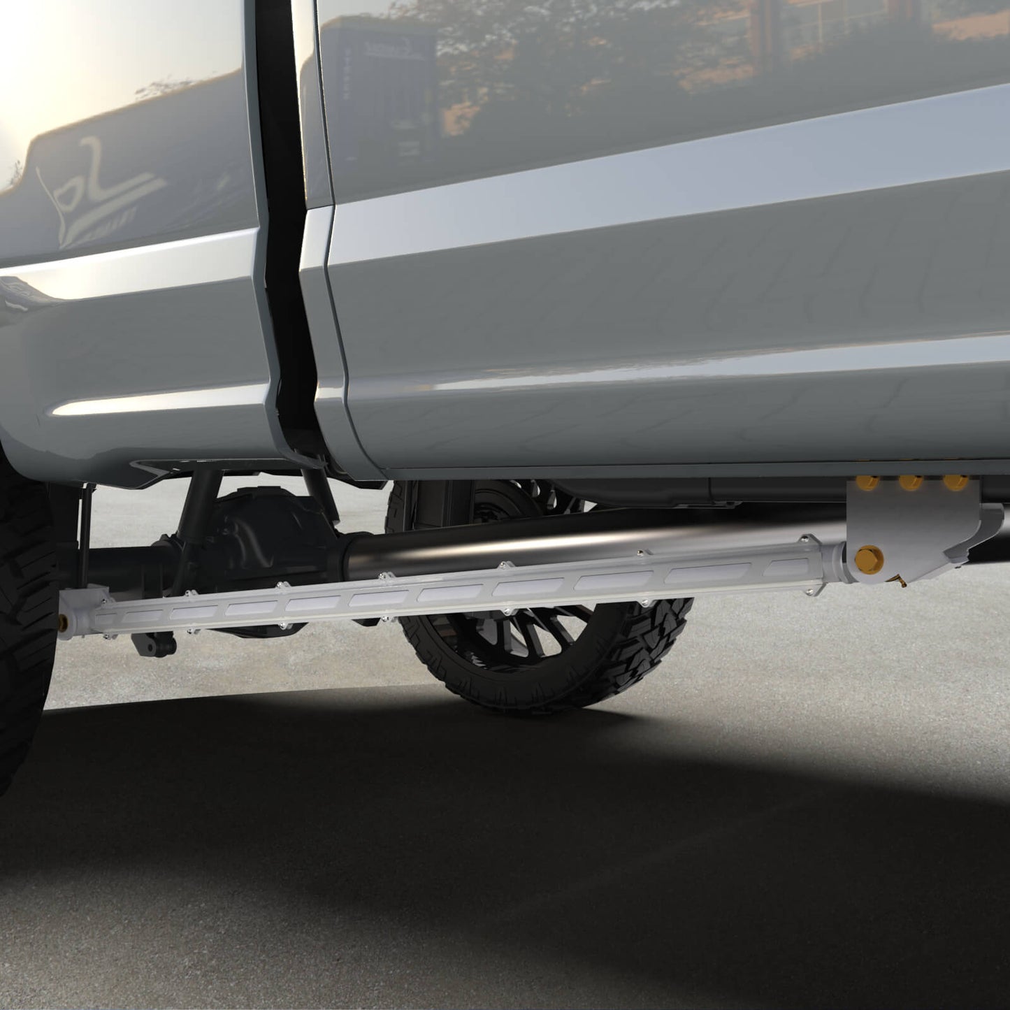 03-13 RAM 2500 / 03-18 RAM 3500 Tube Traction Bars - 4" Axle