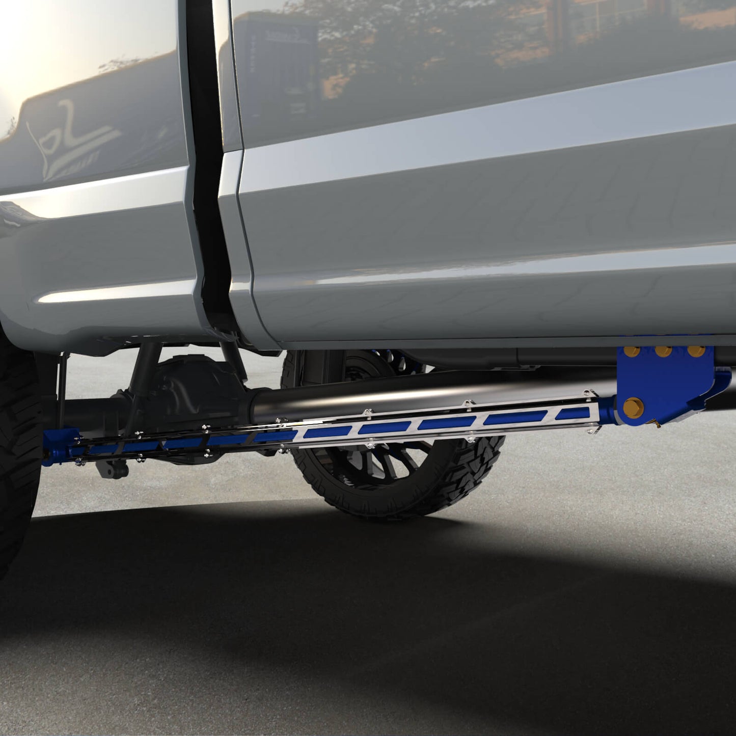 03-13 RAM 2500 / 03-18 RAM 3500 Tube Traction Bars - 4" Axle