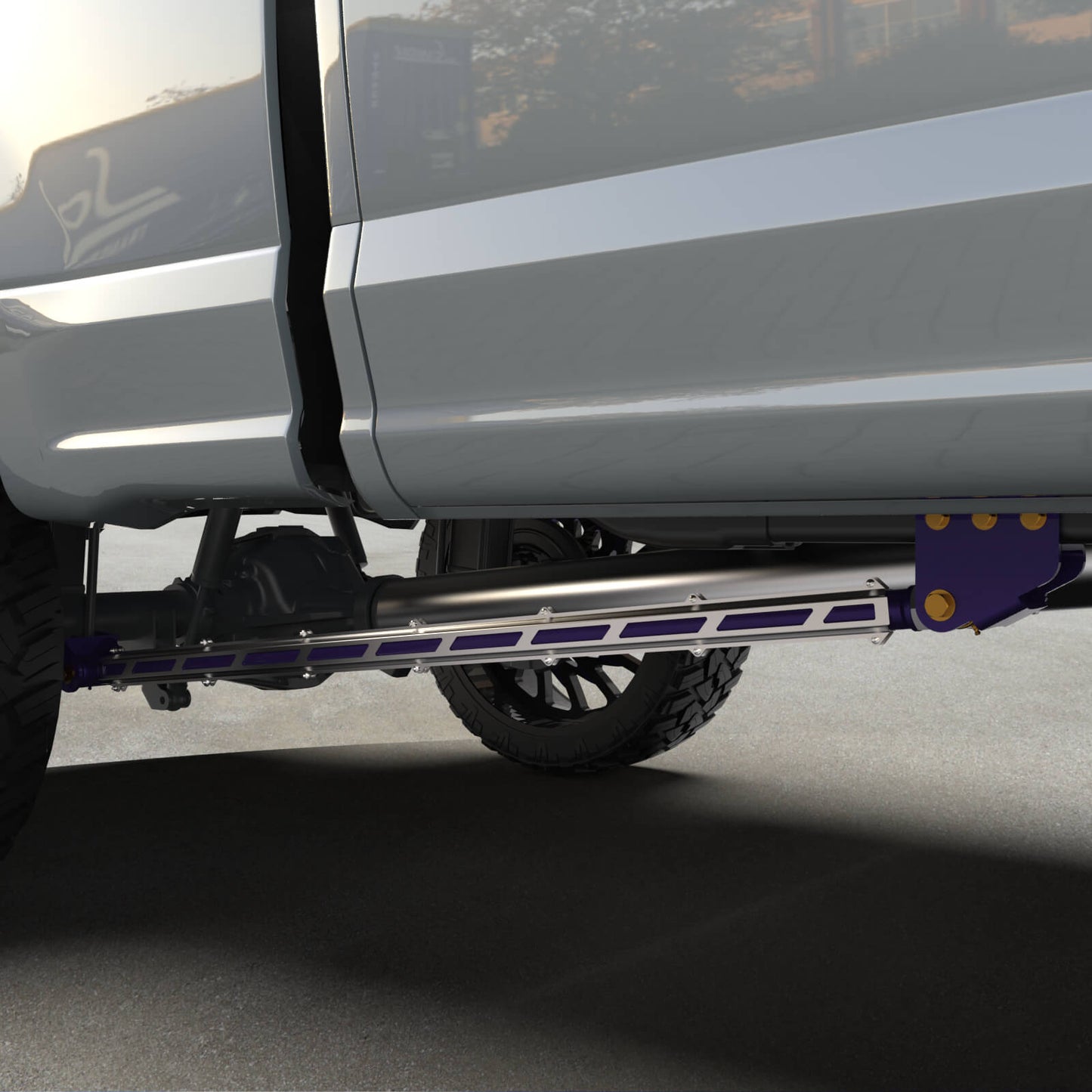 03-13 RAM 2500 / 03-18 RAM 3500 Tube Traction Bars - 4" Axle