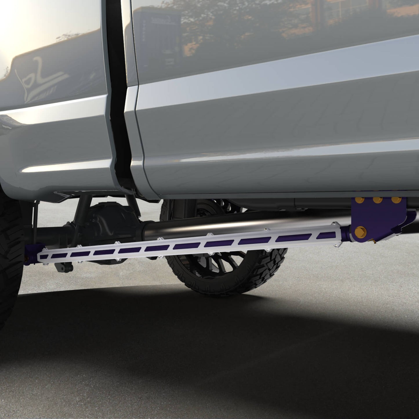 03-13 RAM 2500 / 03-18 RAM 3500 Tube Traction Bars - 4" Axle
