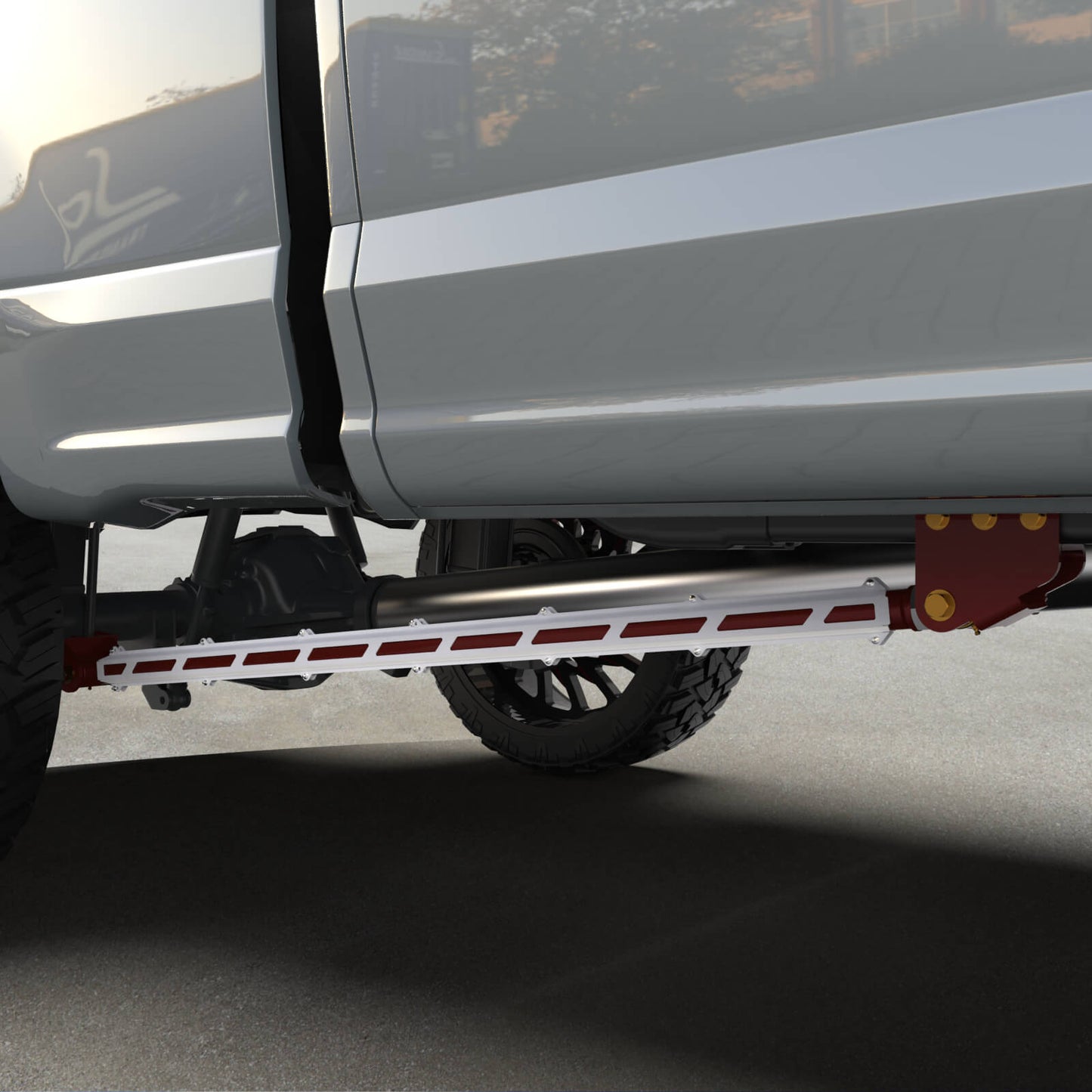 03-13 RAM 2500 / 03-18 RAM 3500 Tube Traction Bars - 4" Axle