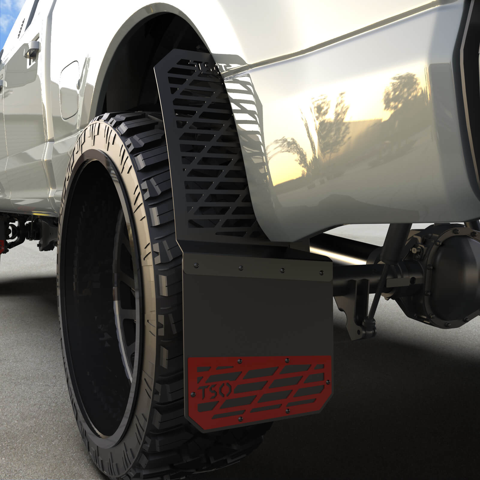 Extended Rear Mud Flaps Mud Flaps