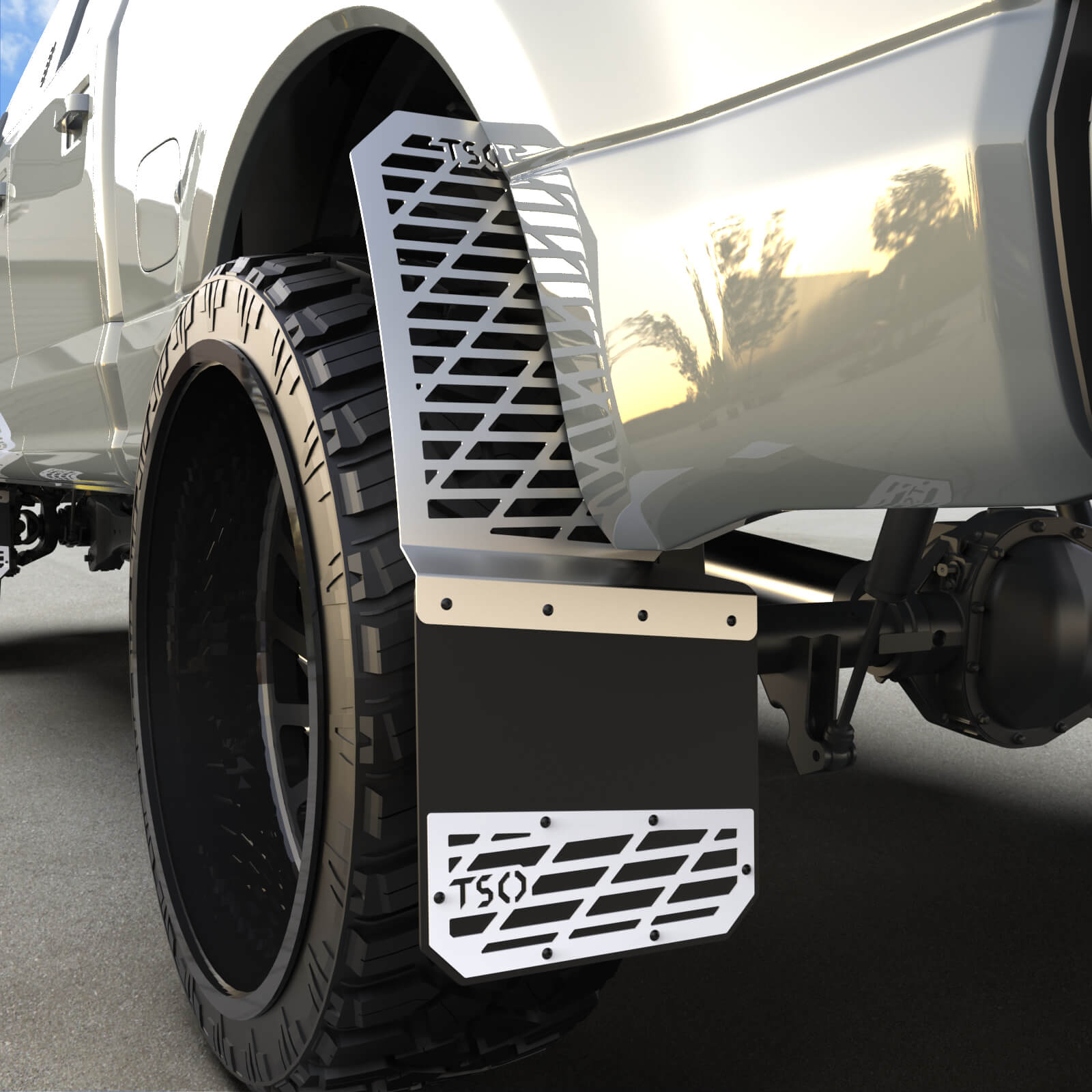 Extended Rear Mud Flaps Mud Flaps
