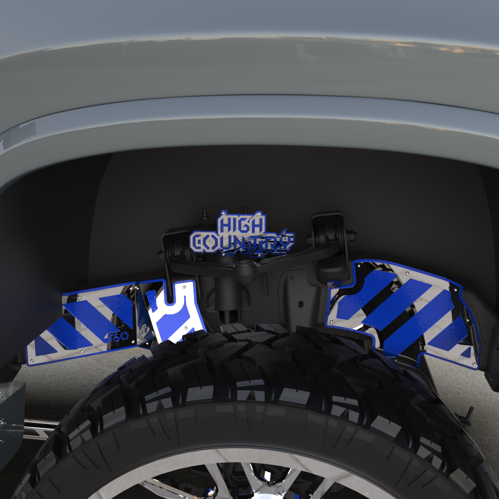 Suspension Emblems - Double Row - Universal