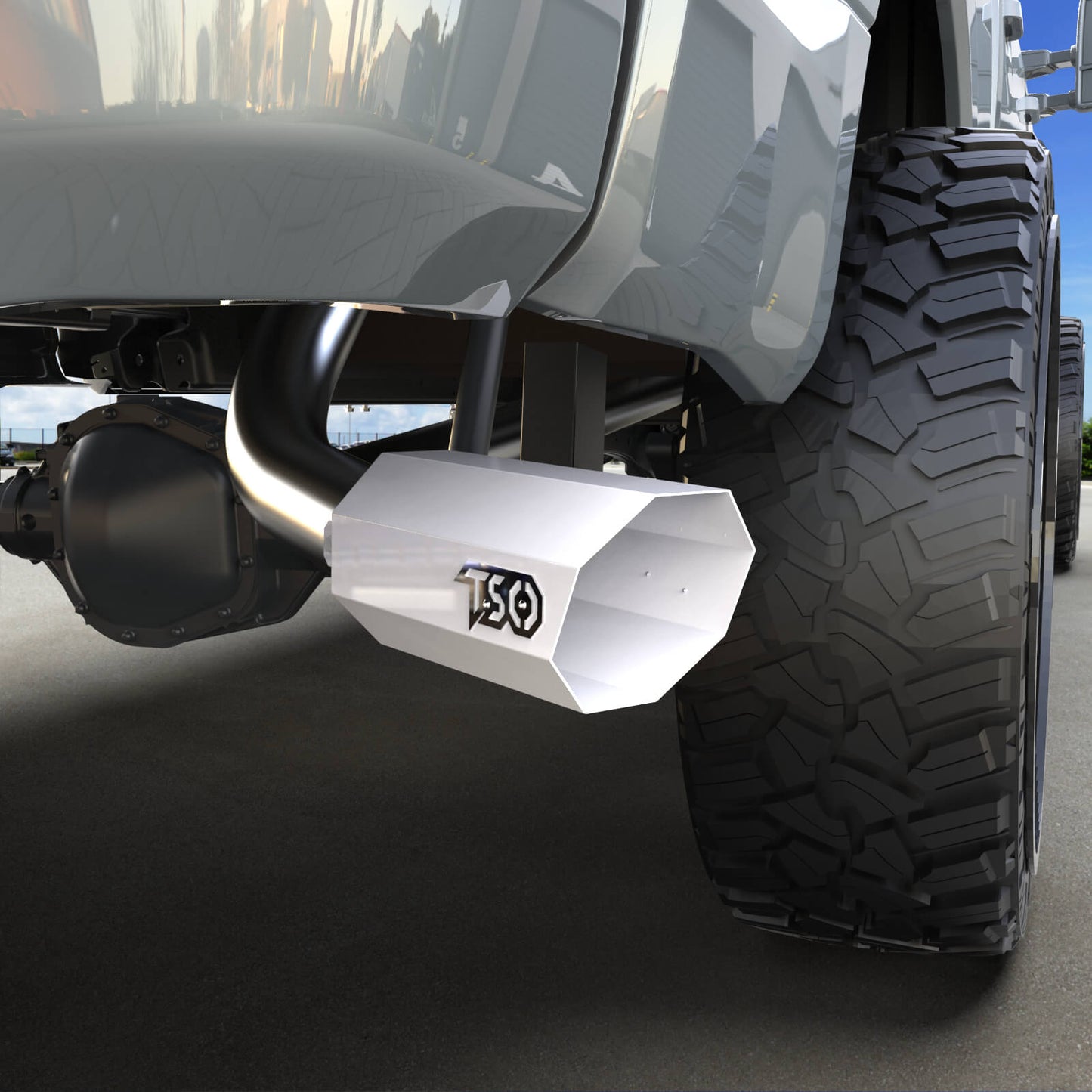 6" Octagon Exhaust Tip