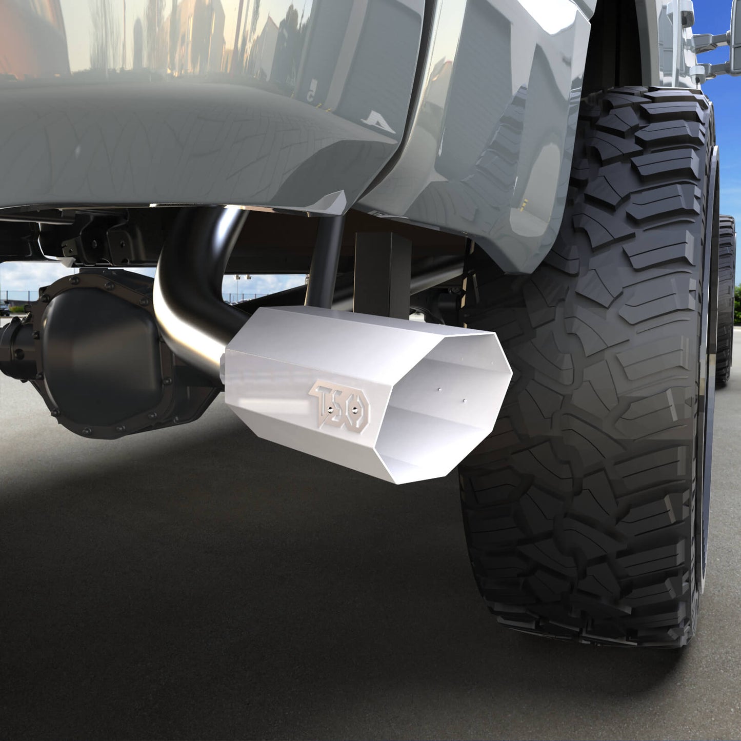 6" Octagon Exhaust Tip