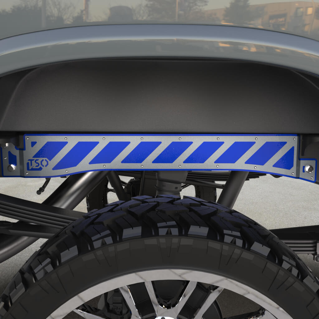 2017 Silverado 2500 TSO rear frame overlays