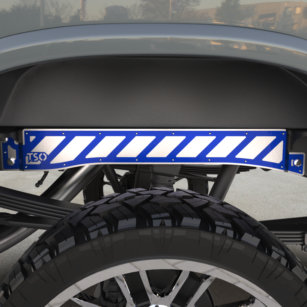 11-19 GM 2500 Rear Frame Overlays