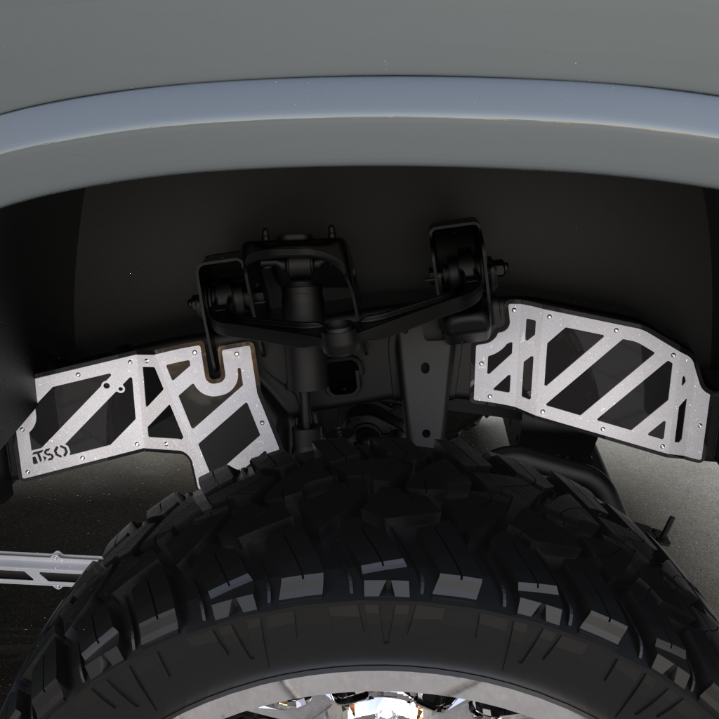 11-19 GM 2500 Front Frame Overlays