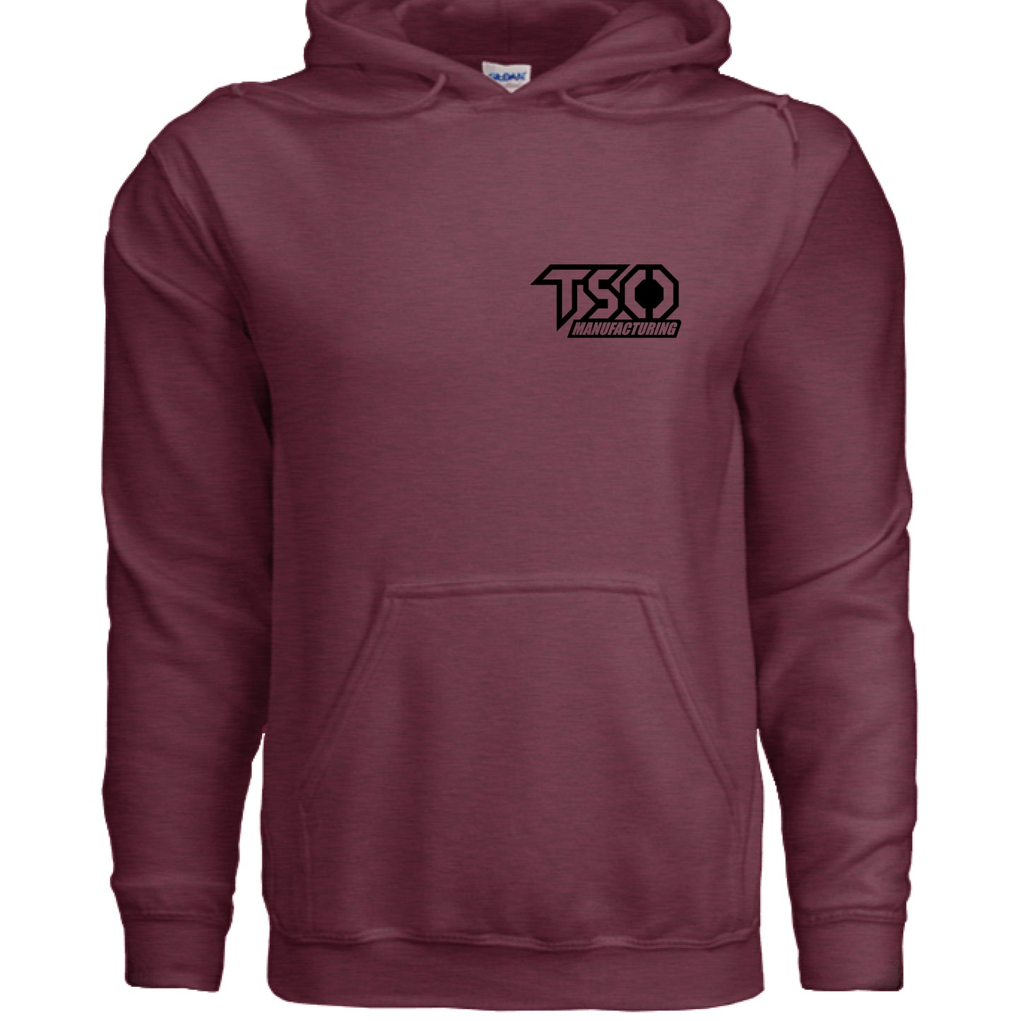 Heather Sport Dark Maroon - FRONT